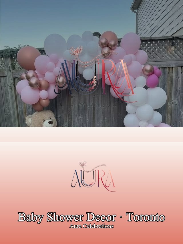Iqra, founder of Aura Celebrations, at an event setup